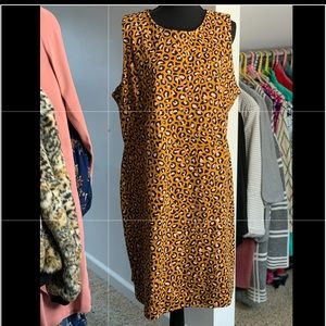 Leopard dress- XXL